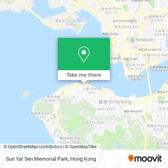 Sun Yat Sen Memorial Park map