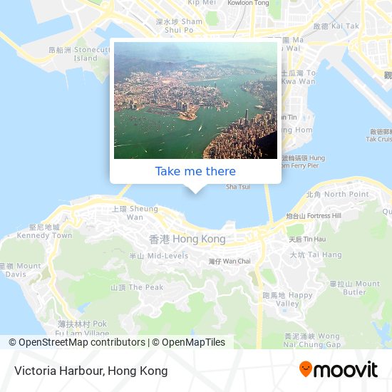 Victoria Harbour map