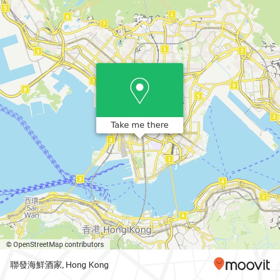 聯發海鮮酒家 map