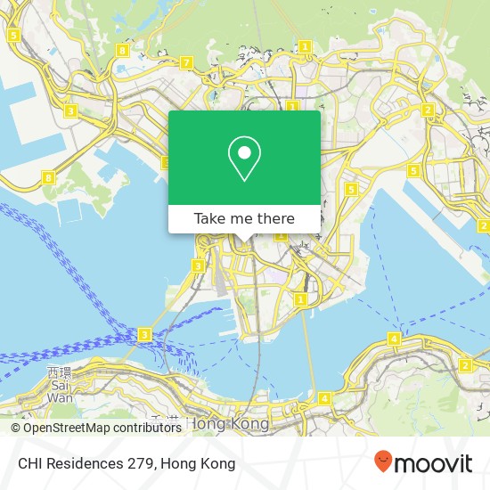 CHI Residences 279 map