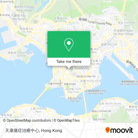 天康痛症治療中心地圖
