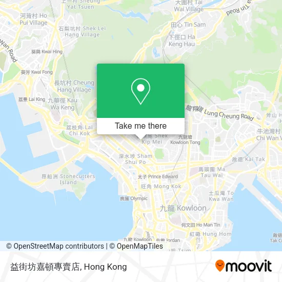 益街坊嘉頓專賣店 map