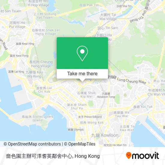 嗇色園主辦可澤耆英鄰舍中心 map