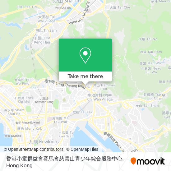 香港小童群益會賽馬會慈雲山青少年綜合服務中心 map