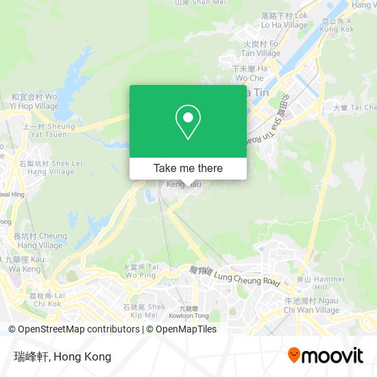 瑞峰軒地圖