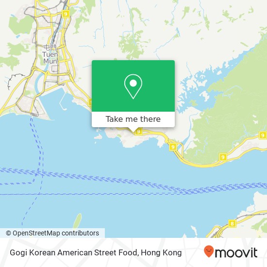 Gogi Korean American Street Food map