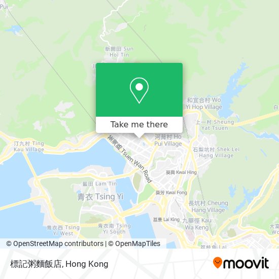 標記粥麵飯店 map
