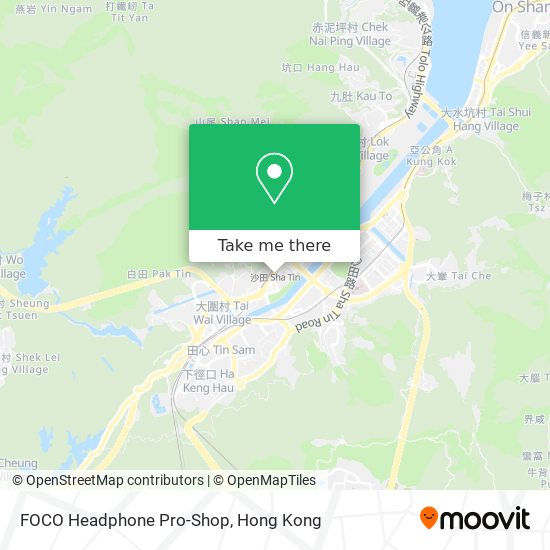FOCO Headphone Pro-Shop map