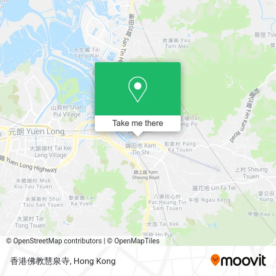 香港佛教慧泉寺 map