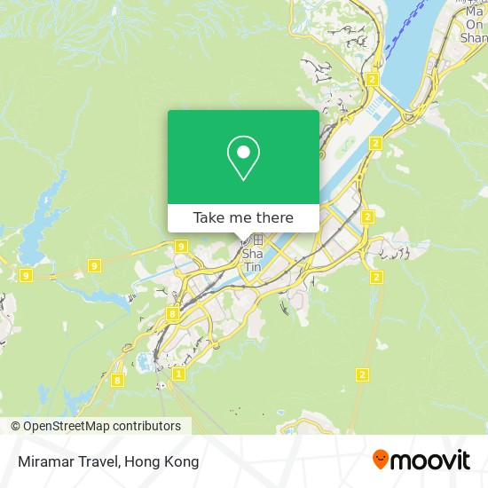 Miramar Travel map