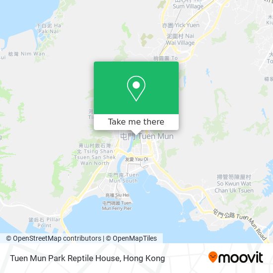 Tuen Mun Park Reptile House map