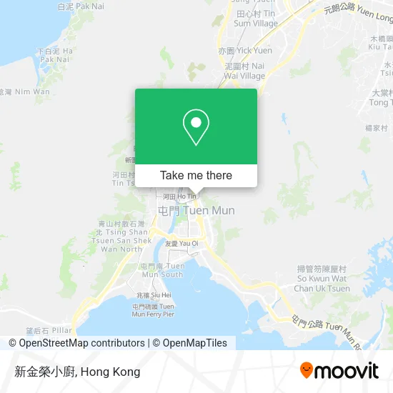 新金榮小廚 map
