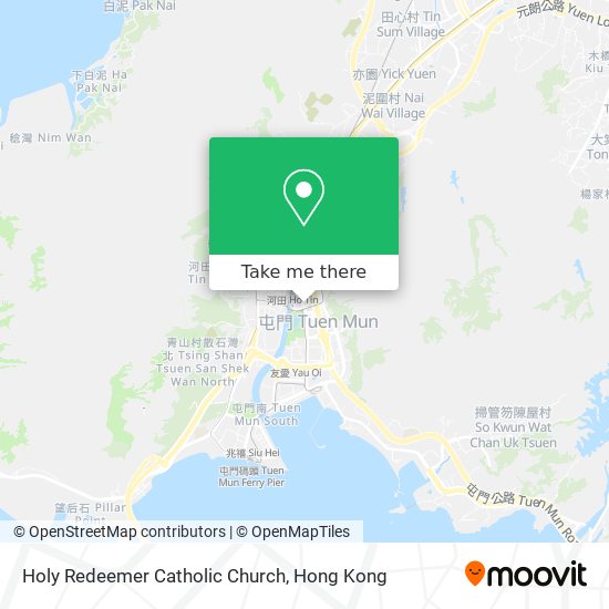 Holy Redeemer Catholic Church map