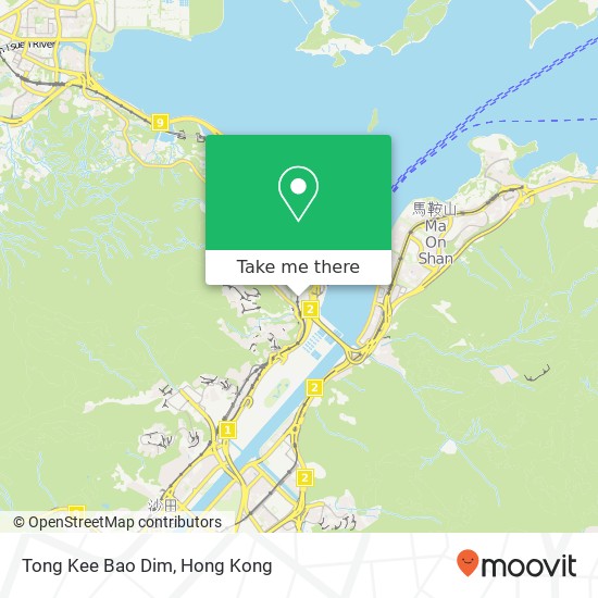 Tong Kee Bao Dim map