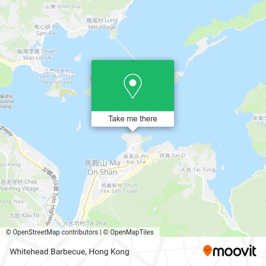 Whitehead Barbecue地圖