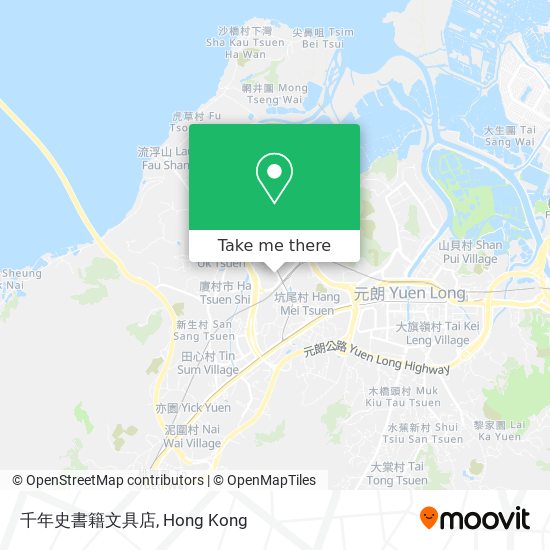 千年史書籍文具店 map