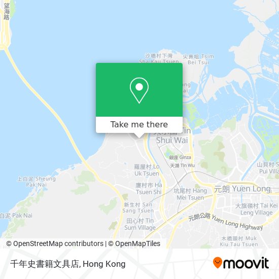 千年史書籍文具店 map