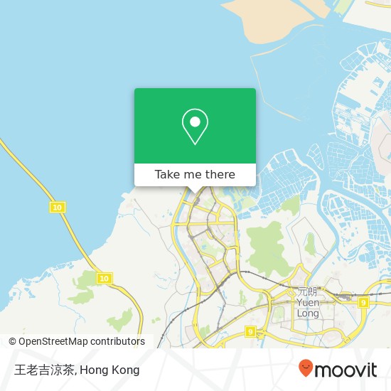 王老吉涼茶 map