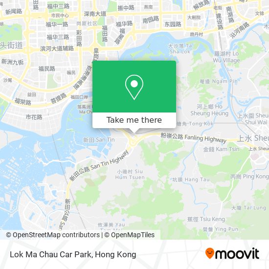 Lok Ma Chau Car Park地圖