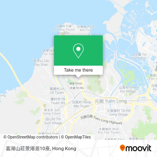 嘉湖山莊景湖居10座地圖