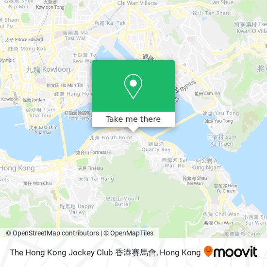 The Hong Kong Jockey Club 香港賽馬會 map