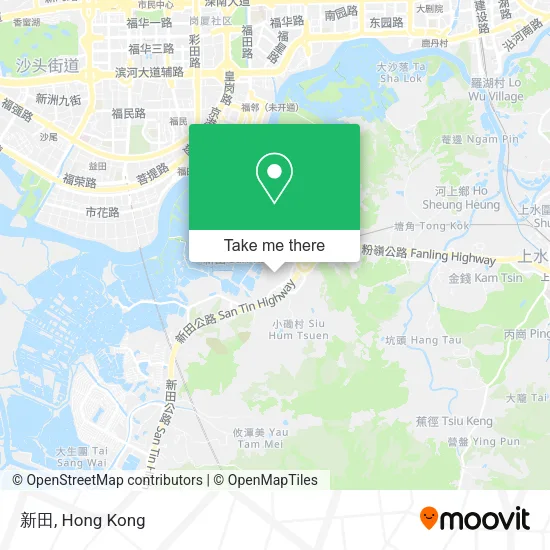 新田 map
