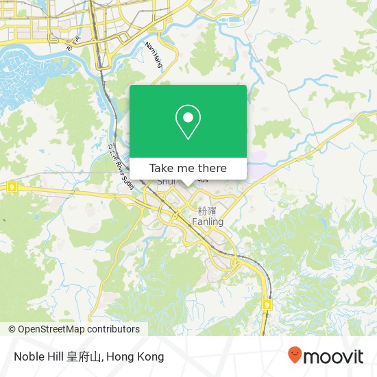 Noble Hill 皇府山地圖
