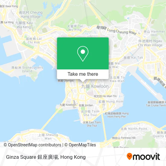 Ginza Square 銀座廣場 map