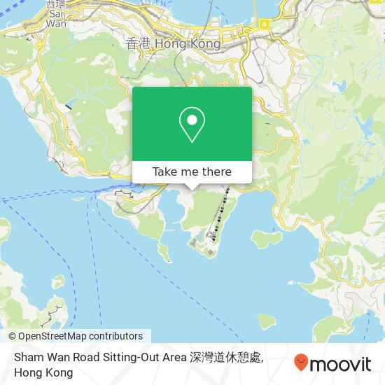 Sham Wan Road Sitting-Out Area 深灣道休憩處地圖