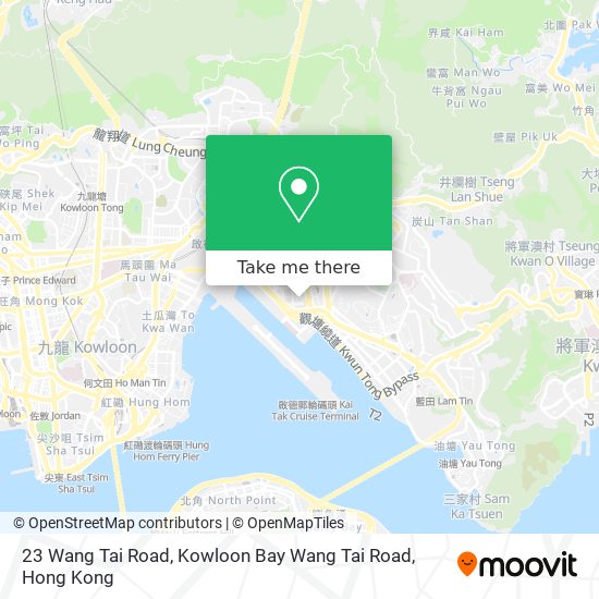 23 Wang Tai Road, Kowloon Bay Wang Tai Road map