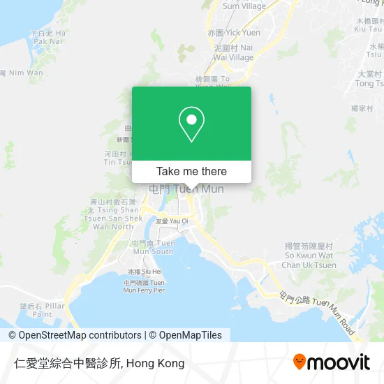 仁愛堂綜合中醫診所 map