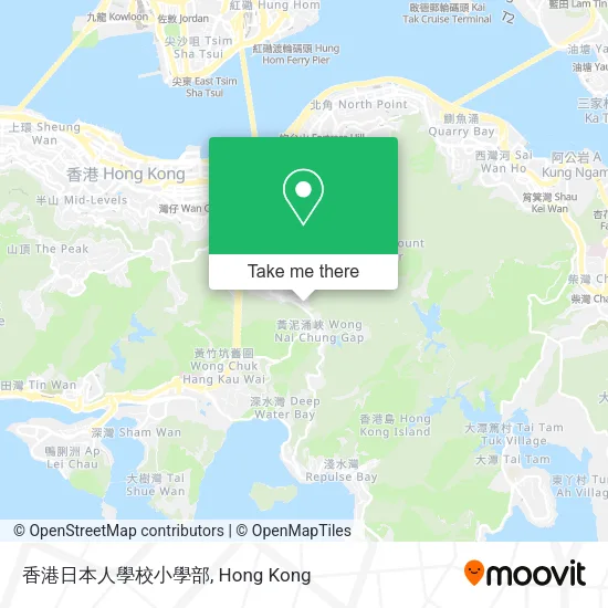 香港日本人學校小學部地圖