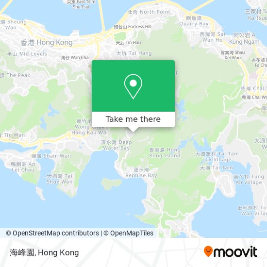 海峰園 map
