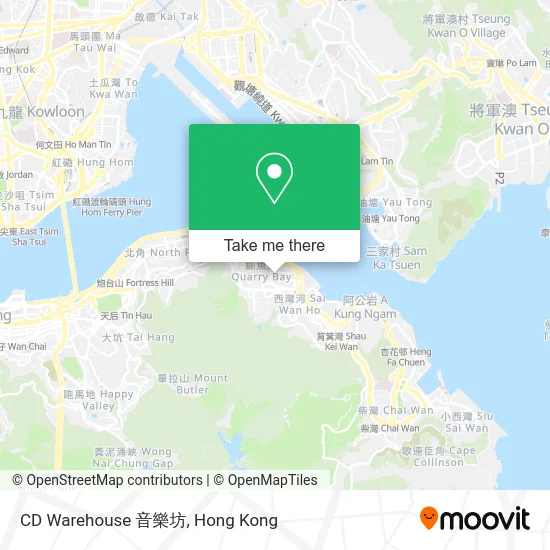 CD Warehouse 音樂坊 map