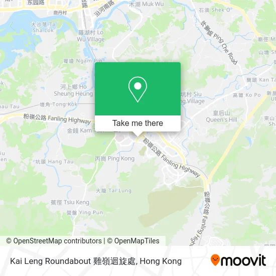 Kai Leng Roundabout 雞嶺迴旋處 map