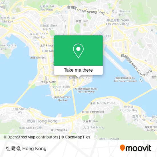 红磡湾 map