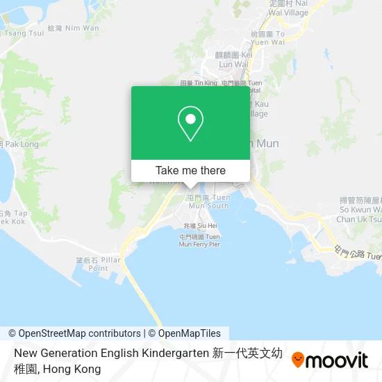 New Generation English Kindergarten 新一代英文幼稚園地圖