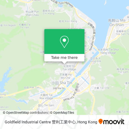 Goldfield Industrial Centre 豐利工業中心 map