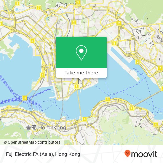Fuji Electric FA (Asia)地圖