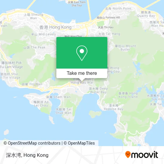 深水湾地圖