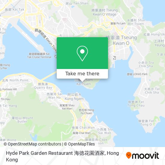 Hyde Park Garden Restaurant 海德花園酒家 map