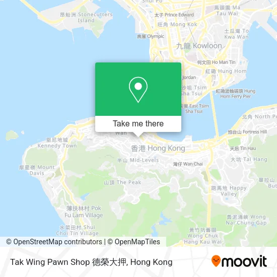 Tak Wing Pawn Shop 德榮大押地圖