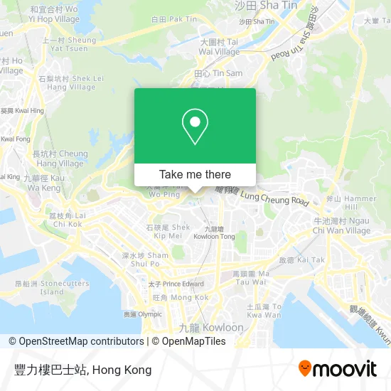 豐力樓巴士站 map