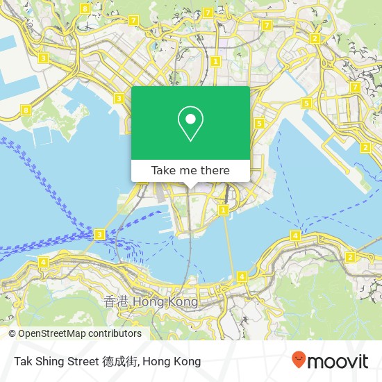 Tak Shing Street 德成街 map