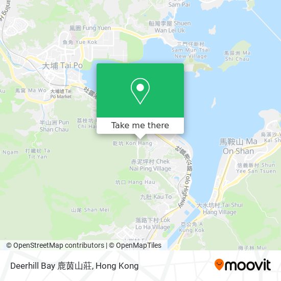 Deerhill Bay 鹿茵山莊 map