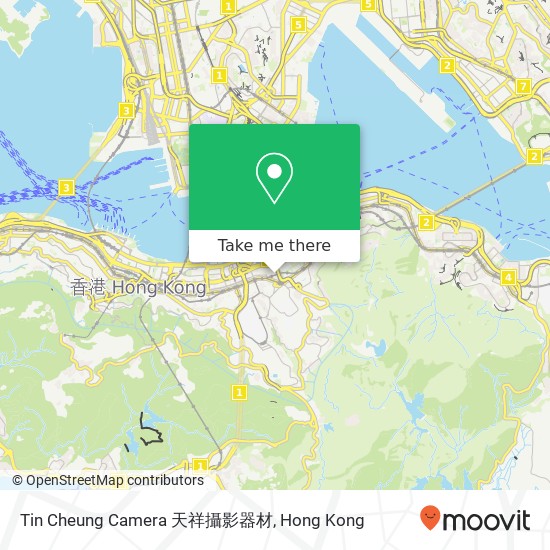 Tin Cheung Camera 天祥攝影器材 map