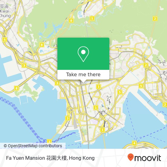 Fa Yuen Mansion 花園大樓 map