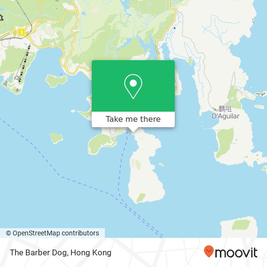 The Barber Dog map
