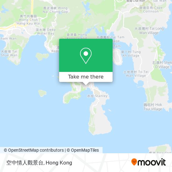 空中情人觀景台 map