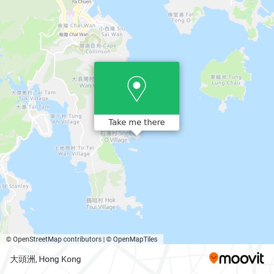 大頭洲地圖